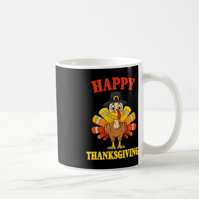 Mug Bon thanksgiving Turquie Pèlerin Garçons Filles En (Droite)