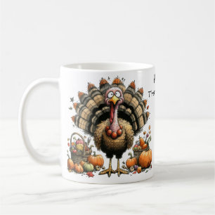 Mug Bon thanksgiving Whimsical Quirky Turquie
