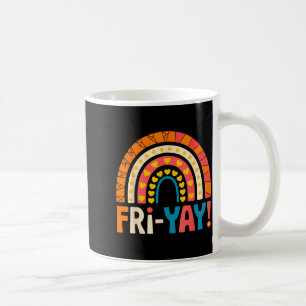 Mug Bon vendredi Fri-yay Enseignant École Meme 