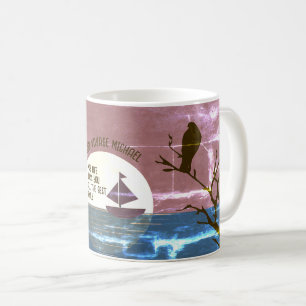 Mug Bon Voyage Cadeau Personnalisé Voile dans le couch