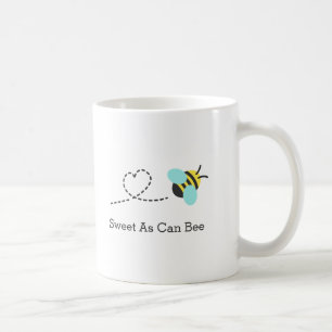 Mug Bonbon de même que peut abeille, abeille de