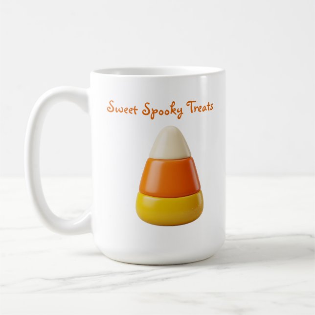 Mug Bonbons Cute Corn Halloween | Douce Art Spooky (Gauche)