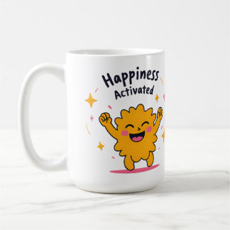 Mug Bonheur activé - Joie Doodle joy Caractère