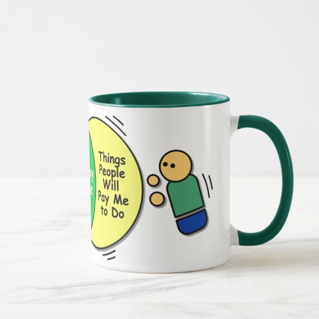 Mug Bonheur de lieu de travail (Droite)