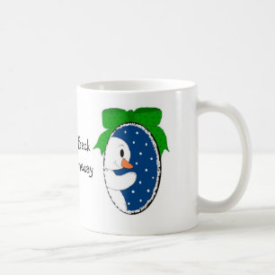 Mug Bonhomme de neige dans la fenêtre