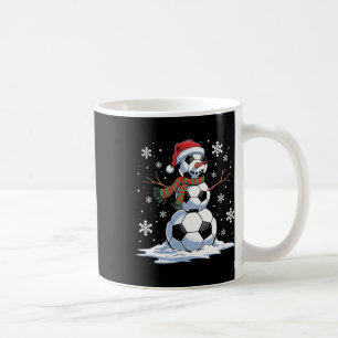 Mug Bonhomme de neige de football Joueur de football C