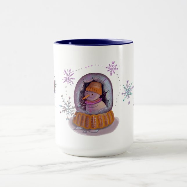 Mug bonhomme de neige de noël (Centre)