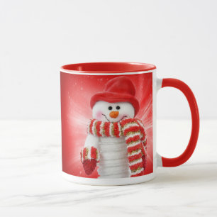 Mug bonhomme de neige de sourire
