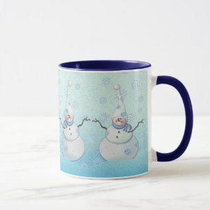 Mug BONHOMME DE NEIGE, ÉCHARPE et CASQUETTE de NEIGE
