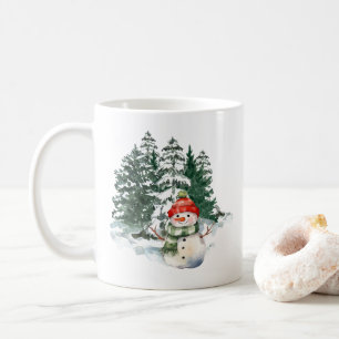 Mug Bonhomme de neige enneigé