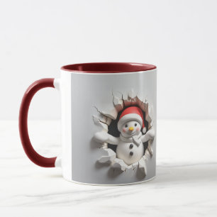 Mug Bonhomme de neige Noël