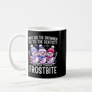 Mug Bonhomme de neige Noël Dentiste Dentaire Istant Xm