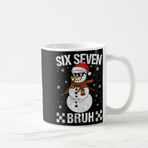 Mug Bonhomme de neige Santa en dabbing 6 7 Mème Noël S