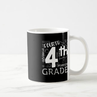 Mug Bonjour 4e année Enseignants garçons et équipe 4e