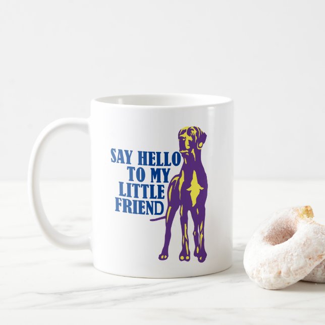 Mug bonjour à mon petit ami (Avec donut)