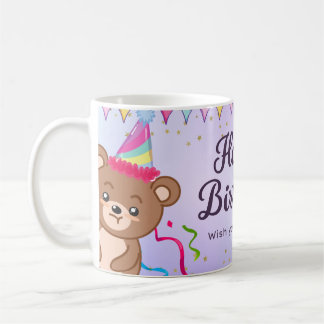 Mug Bonjour à une autre année : Joyeux Anniversaire Mu