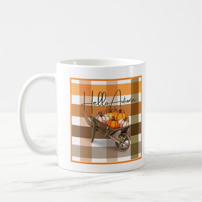 Mug Bonjour automne (Gauche)