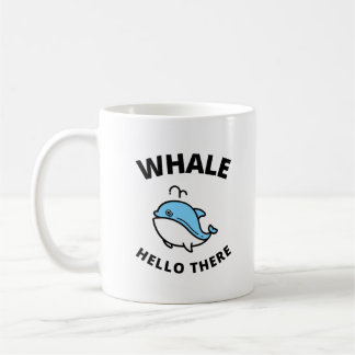 Mug Bonjour aux baleines là