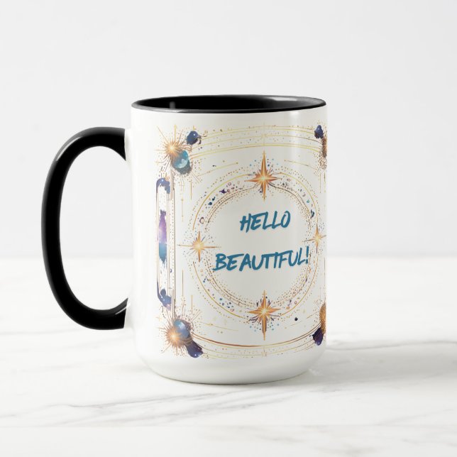 Mug Bonjour belle (Gauche)