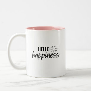 Mug Bonjour Bonheur Soleil