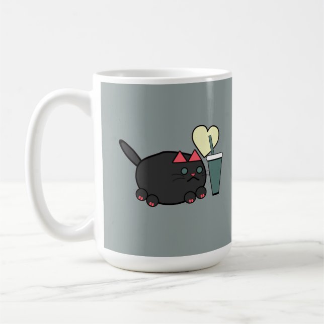 Mug Bonjour, Café (Gauche)