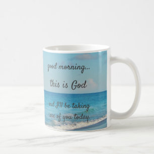 Mug "Bonjour, c'est Dieu !
