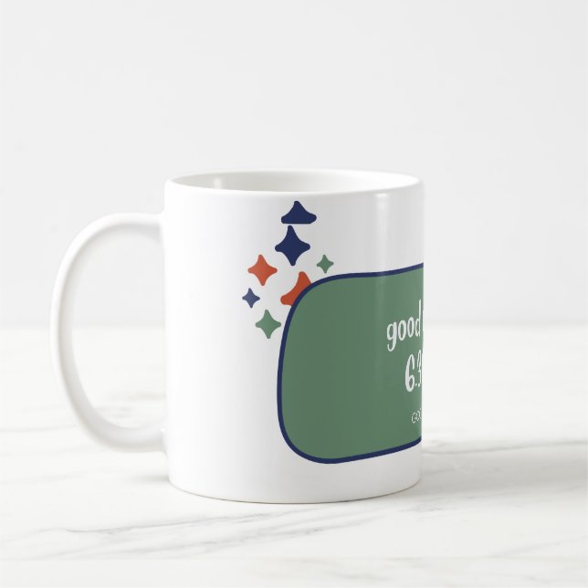 Mug Bonjour ! Comment puis-je vous aider aujourd'hui ? (Gauche)