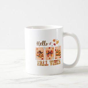 Mug Bonjour Coquette Arc Vibrations d'Automne Épices d