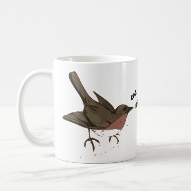 Mug Bonjour Cuckoo Bird ! ! (Gauche)