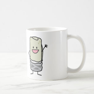 Mug Bonjour de ondulation de burrito heureux