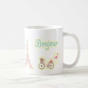 Mug Bonjour de Paris France