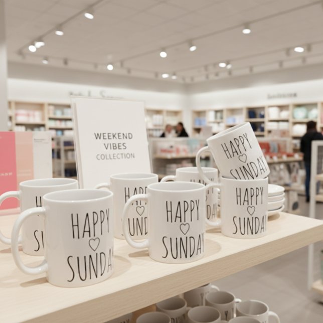 MUG BONJOUR DIMANCHE (Créateur téléchargé)