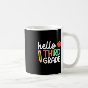 Mug Bonjour Équipe de 3e année 3e année Retour à l'éco