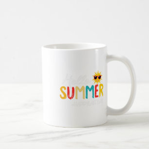 Mug Bonjour Été Joyeux Dernier Jour De L'École Étudian