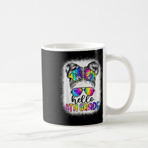 Mug Bonjour Fille de 4e année chignon désordonné Crava