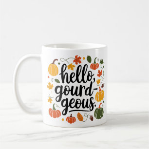 Mug Bonjour gourde, bonjour chute
