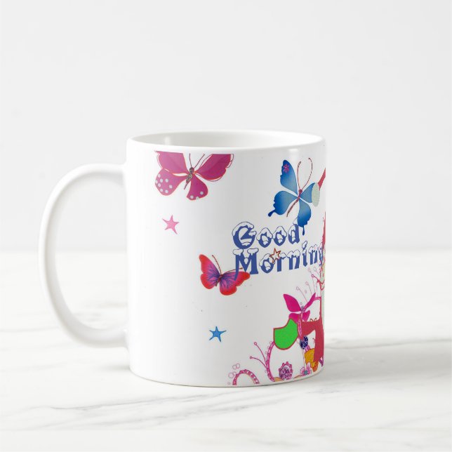 Mug Bonjour Hohoho ! Joli Joyeux Noël (Gauche)