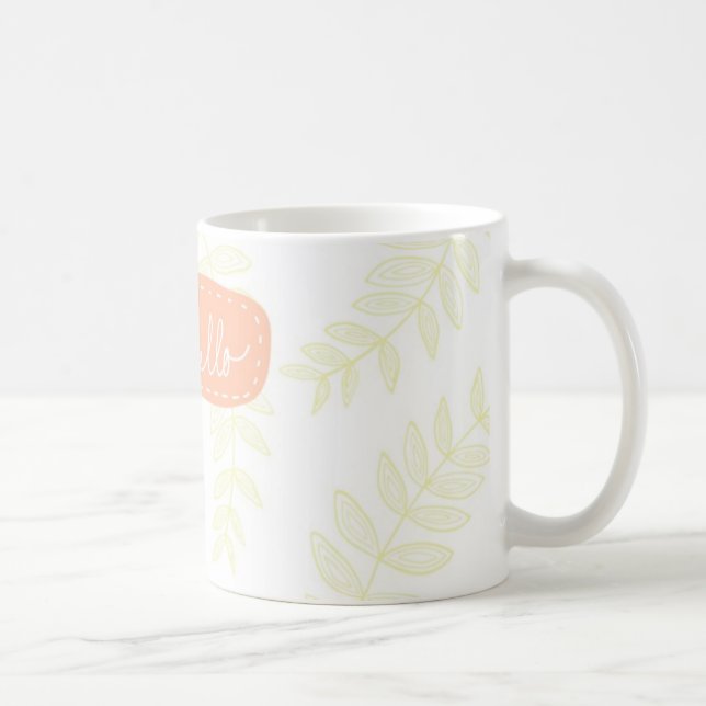 Mug Bonjour kiwi (Droite)