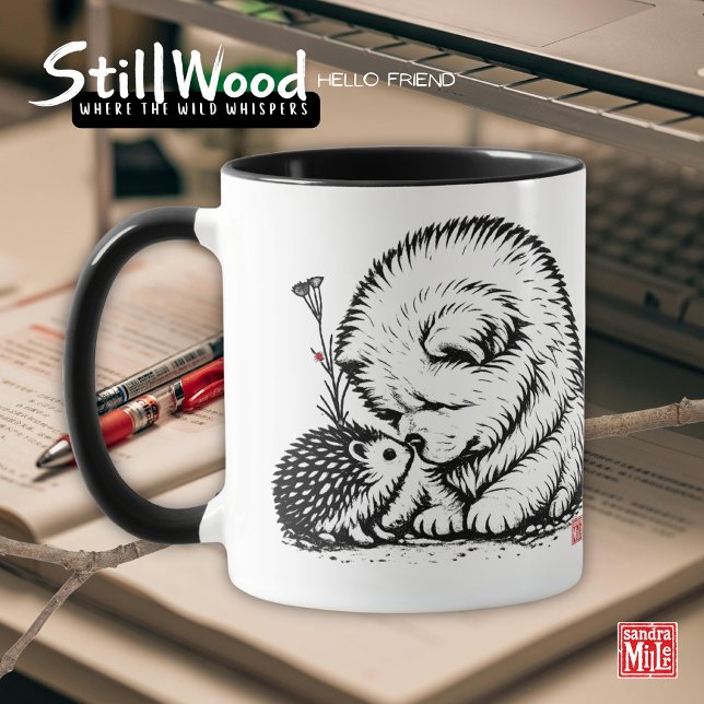 Mug BONJOUR L'AMI • StillWood • Chow & Hérisson (Créateur téléchargé)