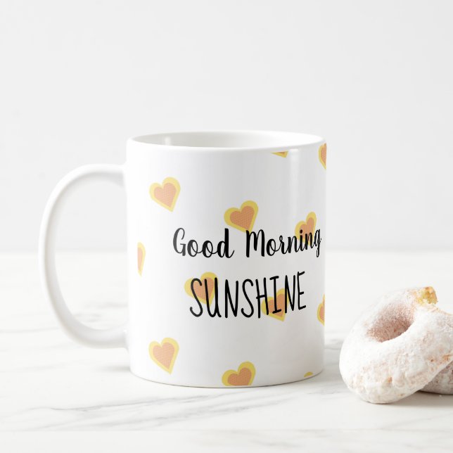 Mug Bonjour le soleil (Avec donut)