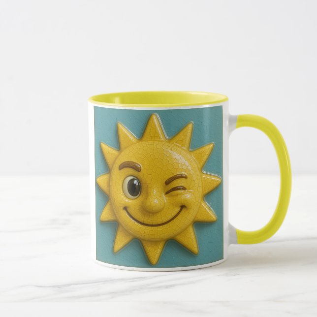 Mug Bonjour le soleil (Droite)