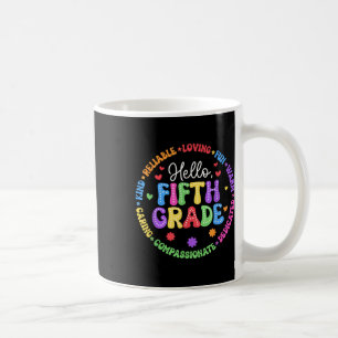 Mug Bonjour l'équipe de cinquième Groovy 5e Premier Jo