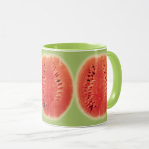 Mug Bonjour l'été - Pastèque Frais Délicieux Design de