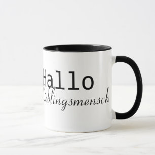 Mug Bonjour Lieblingsmensch
