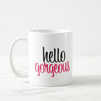 Mug bonjour magnifique