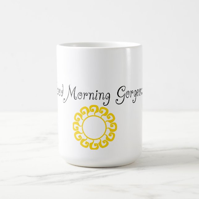 Mug Bonjour magnifique (Centre)