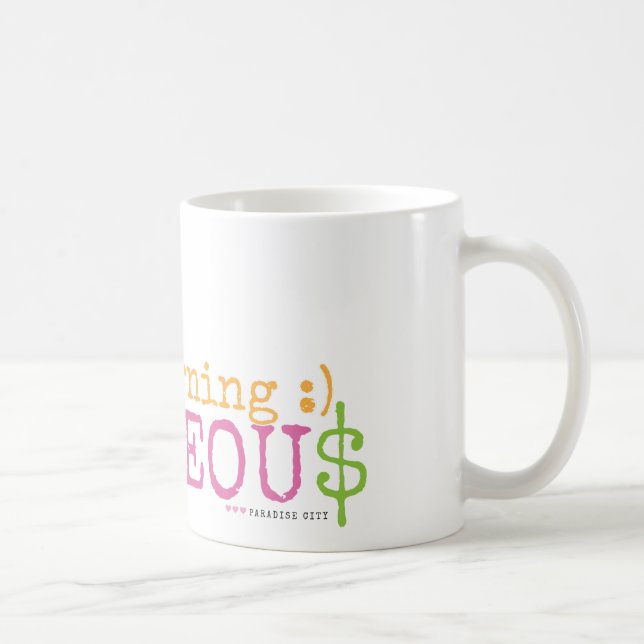 Mug Bonjour magnifique (Droite)