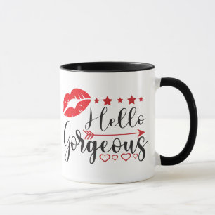 Mug Bonjour magnifique beauté Cosmetologue maquillage