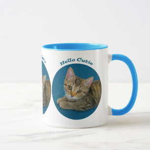 Mug Bonjour mignonne - chaton mignon