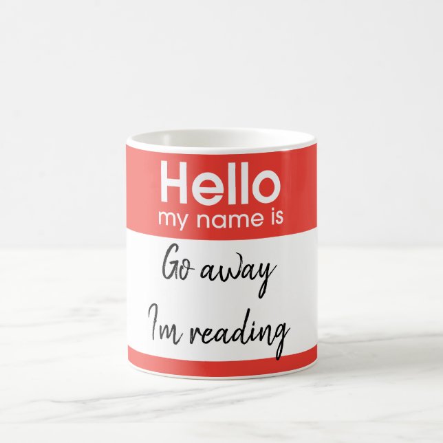 Mug Bonjour mon nom est : Coutume (Centre)